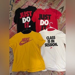 9 boys Nike graphic Shirts
